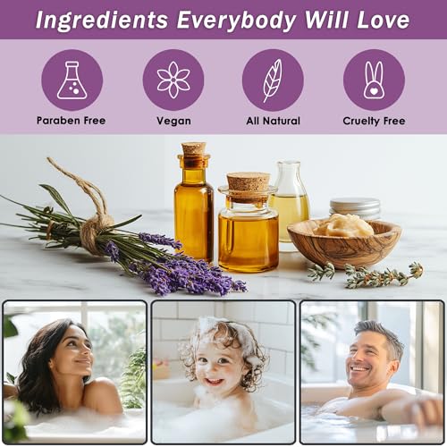 Aqua Elegante Bath Spa Gift Set - 15 Piece Premium Basket with Wash, Bubble Bath, Lotion, Salts, Body Scrub, Towel, Shower Puff, Bathbombs, Reusable Basket, Gifts for Women - Honey & Lavender - size: 15 Piece Set (Reusable Basket)