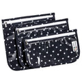 HIONXMGA TSA Approved Toiletry Bag, Set of 3 Clear Travel Toiletry Bag Quart Size Zipper Travel Pouch, Waterproof Makeup Cosmetic Bag for Women Men Kids Toiletries Carry on, Plus - color: Plus, Mixed Sizes