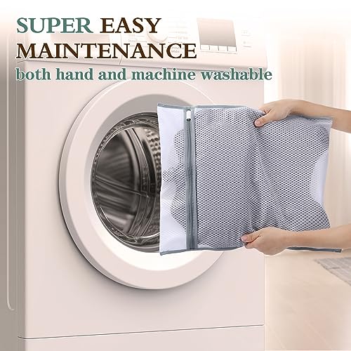 Bath Pillow RUVINCE Ergonomic Luxury Bathtub Pillow with Head,Neck, Shoulder and Back Support, 4D Bath Pillows for tub with 6 Powerful Suction Cups, Fits All Bathtub - color: Grey