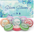 Shower Steamers Aromatherapy 8 Pack - Gifts for Women, Shower Bombs with Essential Oils, Self Care and Stress Relief Stocking Stuffers, Relaxation Birthday Gifts for Women and Men - style: Tranquil Floral Style