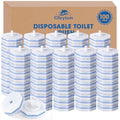 100 Pcs Disposable Toilet Cleaner Refill Pads, Universal Toilet Bowl Brush Replacement Heads, Durable Deep Cleaning Refills, Fresh Scent Bathroom Cleaning Supplies - size: 1 Count (Pack of 100)