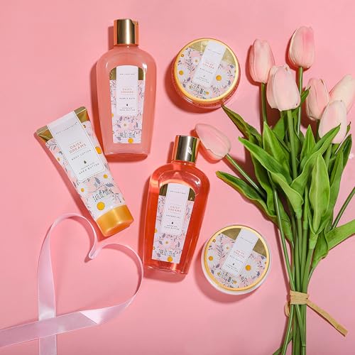 Spa Gift Baskets for Women, Spa Luxetique Bath Gift Set, 12pcs Relaxing Home Spa Kit for Women with Shower Gel, Bath Salt, Essential oil, Body Lotion, Hand Cream, Christmas Gifts for Mom