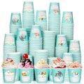 Patelai 500 Pack 3 oz Paper Cups Disposable Bathroom Small Mouthwash Animal Beverage Drinking Cups for Home, Office, Travel, Party(Bathroom Cat) - style: Bathroom Cat