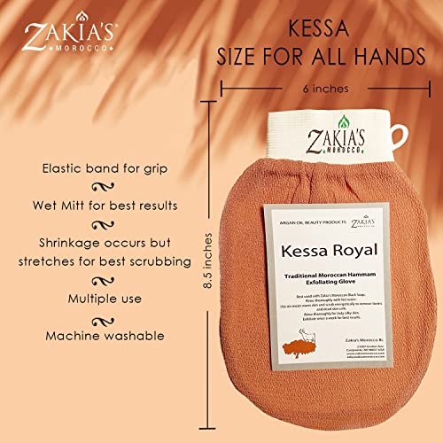 Original Kessa Exfoliating Glove - Charcoal Black - Microdermabrasion At Home Exfoliating Mits, Removes unwanted dead skin, dirt and grime and Keratosis Pilaris. Great for spray tan removal. (1 Unit) | Microdermabrasion, Removes dead skin, dirt and grime,