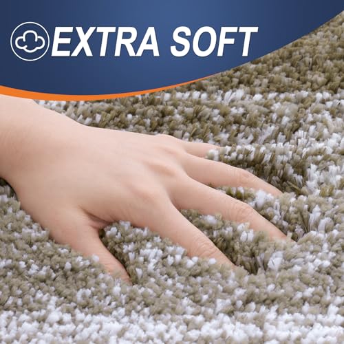 OLANLY Small Bathroom Rugs Mat 24x16, Extra Soft Absorbent Microfiber Bath Rugs, Rubber Backing, Quick Dry, Machine Washable Bath Mat for Bathroom Floor, Tub and Shower, Home Decor Accessories, Coffee - color: Coffee, size: 24" X 16"