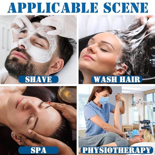 Beaupretty Shampoo Bed Pillow Salon Neck Cushion Silicone Non-Slip Hair Washing Cushion for Bathtub Spa Comfortable Neck Rest for Hair Salon Supplies - size: 23x15cm