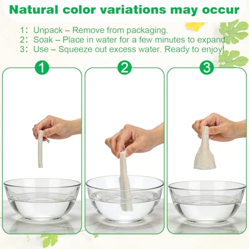 pisdoplop Natural Loofah Exfoliating Body Sponge Scrubber, 5 inch-Long Organic Loofa Luffa Plant-Based for Men & Women Skin Care Bath Shower Cleaning, Natural Sponges for Dishes - style: 5 Inch (Pack of 4)