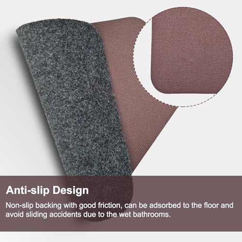 6 Pack Urinal Mats, Non Slip Urinal Floor Mats, Water Absorption Floor Urinal Pads, Non-Slip Rubber Backing Commercial Splash Mats for Men Bathroom Restroom Office Toilet (17Inch x20.5Inch) - style: 6 Pack