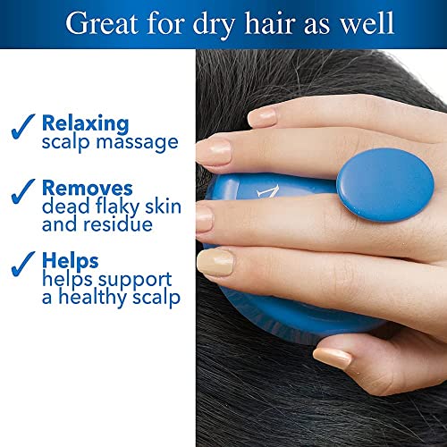 Nizoral Anti-Dandruff Shampoo 7oz and Scalp Massager Brush Bundle