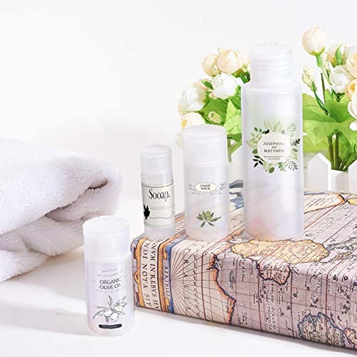 BENECREAT 10 Pack 12ml Small Plastic Flip Cap Sample Bottle Empty Refillable Travel Bottles for Makeup Cosmetic Toiletries Product - size: ['12 ml']