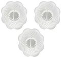 Danco Bathtub Drain Hair Catcher with in-Drain Basket and Strainer Pegs, fits 1.25″ Tub Drains, White, 3-Pack, (10876) - size: 3-Pack On-Drain