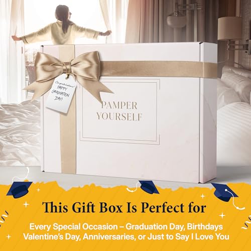 10-Piece Spa Gift Box for Women | Self-Care Set with Eye Mask, Loofa, Bath Bombs, Face Masks, Bubble Bath, Lotion, Body Wash & Bath Salts | Perfect Gift for Mom, Grandma, Wife, or Loved Ones - style: 10 Pieces