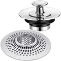 LEKEYE Shower Drain Hair Catcher | Bathtub Stopper/Strainer Stainless Steel Drain Protector - color: Stainless Steel