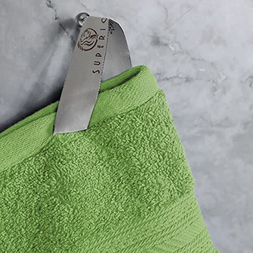 Superior Long Staple 100% Combed Cotton 700GSM 2-Piece Solid Bath Sheet Set for Bathroom, Shower, Kitchen-Super Soft, Plush, Highly Absorbent, Assorted 2-Piece Bath Seets, Green Essence - color: Green Essence, size: 2-Piece Bath Sheet Set