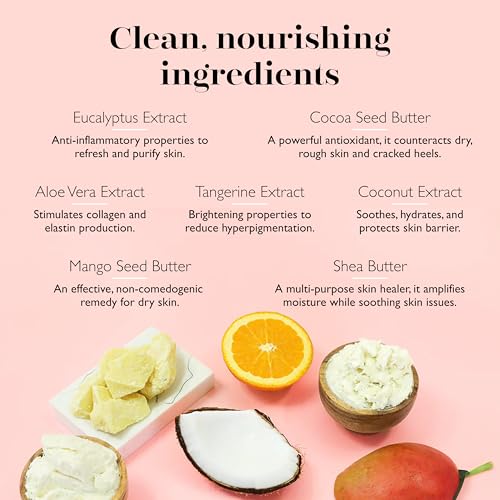 Spongelle Coconut Water Eco Collection Body Buffer Body Scrubber | Bath & Shower Loofah for Men & Women | Biodegradable, Cruelty-Free, Vegan, Dermatologist-Tested, Made in USA | 15+ uses