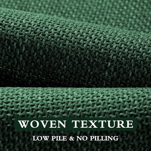YIHOUSE Green Bathroom Rug Set, 2 Piece, 17"x24" + 17"x47", Non Slip, Quick Dry, Modern Boho Style - color: Green, size: 2 Piece (17"x24" + 17"x47")