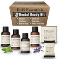 R&R Essentials Hotel Soaps and Toiletries Bundle, Vacation Home Amenities Kit - 1.5oz Shampoo, Conditioner, Shower Gel, Lotion And 2 Bar Soaps - Travel Size (120 pc) - style: Unboxed/Bulk