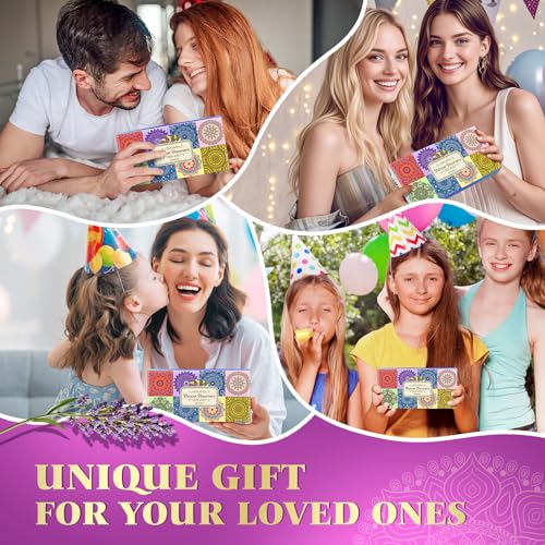Qivatex Shower Steamers Aromatherapy, SPA Relaxation Shower Bombs for Women | Great Birthday Gifts for Women, Mom, Wife, Sister and Teen girls. Ideal Present for Christmas and Daily Relaxation - style: Gentle Mom