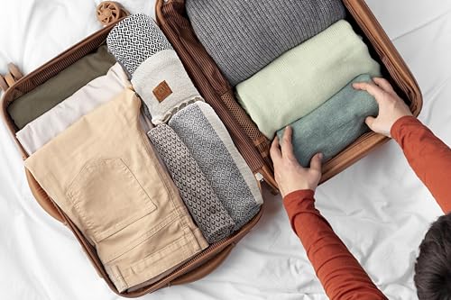 Gold CASE Turkish Beach Towel Set of 4 – 100% Cotton Large Turkish Bath Towels 67 x 38'' – Aphrodite Extra Large, Quick Dry & Sand Free Towels – Peshtemal for Pool – Beige - color: Beige, style: Aphrodite Beach Bath Towel