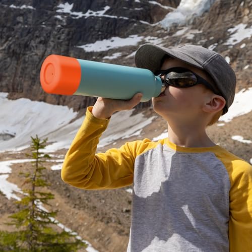 WUQID Silicone Boot Sleeve Compatible with Hydro Flask Travel Tumbler with Handle 32oz&40oz and 12-24oz Hydroflask Bottle & Stanley 20 30 40oz Tumbler, Fit 2.83-2.95in Bottom, Anti-Slip Bottle Cover - color: Tigerlily Plum