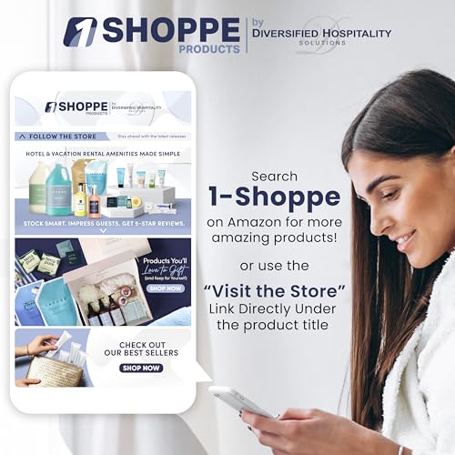 Terra Pure Hotel Soaps & Toiletries Bulk Set | 1-Shoppe Amenities Kit | 1oz Shampoo & Conditioner, Body Wash, Lotion, 1.25oz Bar Soap | Travel Size | 300 Pieces - style: 300 PIECES