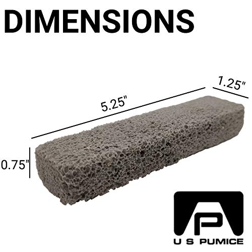 PUMIE Scouring Stick, Heavy Duty, HDW by U.S. Pumice, Remove Toilet Stains, Hard Water Rings, Rust and Paint, Carbon Buildups (1 Pack) - size: 1 Count (Pack of 1)