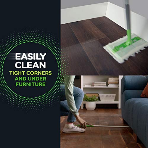 Sweep + Mop, Dry Pads Refill, Floor Cleaner for Dirt, Dust, Hair, Cleaning Cloths for Mopping Home, Bathroom, Kitchen, All Purpose Multi-Surface Floor Wipes, Heavy Duty, Pet, 32 Count - size: 32 Count (Pack of 1)