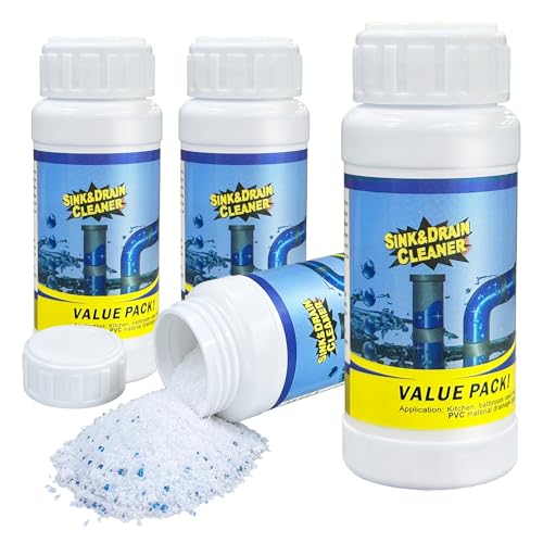 4PCS Sink and Drain Cleaner - Fast-Acting Sink Drains Cleaner -