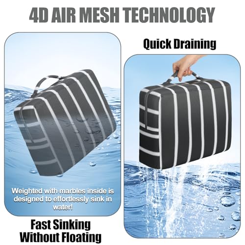 Threehoney 2 Pcs Hot Tub Booster Seat for Adults, 5 Inch 4D Mesh Spa Bathtub Booster Cushion with Suction Cups Micro Dot Quick Dry Non Slip Bottom Mat Tub Accessories for Indoor Outdoor(Mix-Color) - color: Mix-color