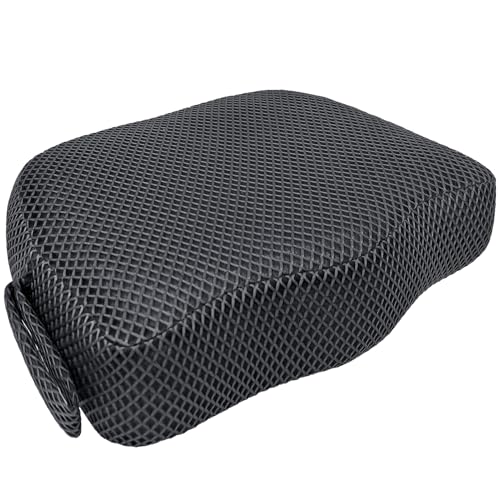REEZEIVI Hot Tub Booster Seat for Adults,5 Inch Thick SPA Cushion,Weighted Hot Tub Cushion with Non-Slip Bottom,Quick Dry Spa seat,Washable 3D Mesh,Inflatable Hot Tub,Pool, Bathtub(Grey Green) - color: Grey Green