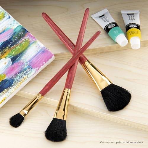Royal Brush Camel Value Pack Brush Set, 3/Pkg