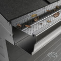 5 Inch Gutter Guards Aluminum | 25 PCS 100 ft DIY Rain Gutter Covers with 0.157 Inch Holes for Leaves Debris Clogs