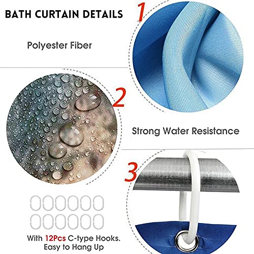4PCS Pink Leopard Print Shower Curtain Set with Rugs, Toilet Lid Cover and Bath Mat, Shower Curtain with 12 Hooks, Durable Shower Curtain for Bathroom Set - color: Pink Leopard