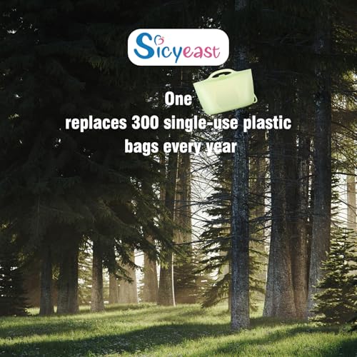 Silicone Travel Bottle Sterilizer Bags | 2000ml Microwave Steam Sterilizer Bags for Baby Bottles, Breast Pump & Pacifiers, Reusable Steam Sterilizing Bags for Travel and Home Use (Clear Milk White) - color: Clear Milk White