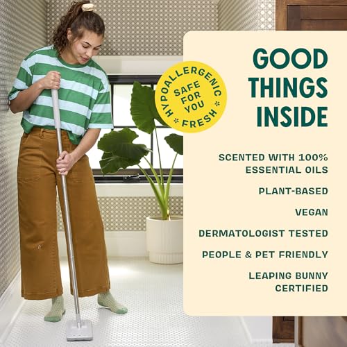 Aunt Fannie's Ultra Concentrated Floor Cleaner Vinegar Wash, Multi-Surface Solution For Mopping, Makes 16 Gallons, Bright Lemon Scent, 32 oz. (Pack of 1) - size: 32 Fl Oz (Pack of 1)