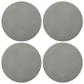 Drain Hair Catcher Durable Silicone Hair Stopper Shower Drain Covers Easy to Install and Clean Suit for Bathroom Bathtub and Kitchen (New Grey 4Pack) - color: New Grey 4pack