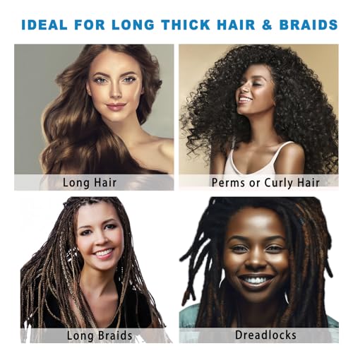 Super Jumbo Shower Cap 2 PCS Waterproof Shower Caps for Women, Extra Large Shower Cap, Reusable Super Large Bath Caps Hair Cap for Long Thick Curly Hair, Locs, Twist Braids - Black + White - color: Black + White