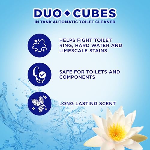 Soft Scrub In-Tank Toilet Cleaner Duo-Cubes, Sapphire Waters, 4 Count - size: 4 Count (Pack of 1)