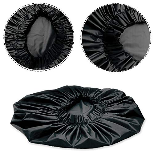 ELEBOX Premium Collection Super Jumbo Shower Cap - color: Black