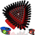 Small 1 Pack Scrub Brush Replace Head ONLY for O Cedar RinseClean 2-Tank Spin Mop, NOT for EasyWring 1-Tank System - color: Small 1 Pack