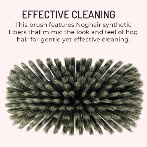 Hi-Tech NogHair Wash Brush – 14" Multi-Level Car Wash Brush TB-14X3CR – Soft Bristles for Scratch-Free Cleaning – for Cars, Trucks & SUVs – Fits Threaded Handle