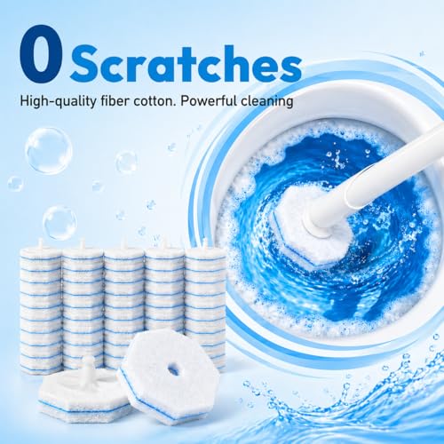 50 Pack Wand Refill for Clorox – Water-Activated Cleaning Liquid, Rich Foam, Fresh Scent, Sturdy & Non-Breakable, Disposable & Easy to Use - color: 50 Pack