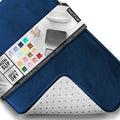 Clara Clark Bathroom Rugs, Velvet Memory Foam Bath Mat, Non-Slip, Machine Washable Bath Rugs - Dries Quickly, Ultra Soft Plush Bath Mats for Bathroom, 17 x 24, Royal Blue - color: Blue, style: 17 x 24