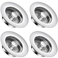 Kitchen Sink Drain Strainer 4 Pack, 304 Stainless Steel Pop Up Sink Stopper, Anti-Clogging Sink Drain Strainer for US Standard Kitchen Drain (Chrome) - color: Chrome, size: 4 Pack