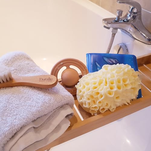 The Coral Scrubs – Family Bath Sponge, 3 Pack Sea Sponges Bath, Shower Sponge, Baby Sponges for Bath Newborn, Bath Sponges for Adults, Kids Bath Sponge.