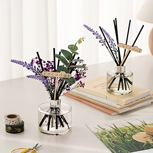 COCODOR Lavender Reed Diffuser/Garden Lavender / 6.7oz(200ml) / 1 Pack/Home Decor & Office Decor, Fragrance and Gifts - size: Lavender/6.7Ounce/1 Pack