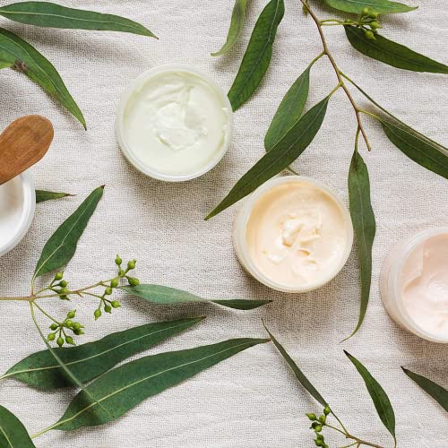 36 Pack 4 OZ Plastic Jars Round Clear Cosmetic Container Jars with White Lids, Eternal Moment Plastic Slime Jars for Lotion, Cream, Ointments, Makeup, Eye shadow, Samples, Potravel Storage - color: White Lid, size: 4 Ounce