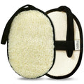 Natural Loofah Sponge (2 Pack),Large 7"x5.1"Shower Loofah Sponge Exfoliating Body Scrubber for Women and Men,Natural Materials are Easily Biodegradable and Bath Exfoliation Doesn't Hurt The Skin