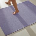 TYUU Large Bathroom Rugs Non Slip Washable Bath Rugs Super Absorbent Bathroom Rug Thin Quick Dry Low Pile Bath Mats, Lavender 36"x60" - color: Lavender, size: 3' X 5' (Rectangular)