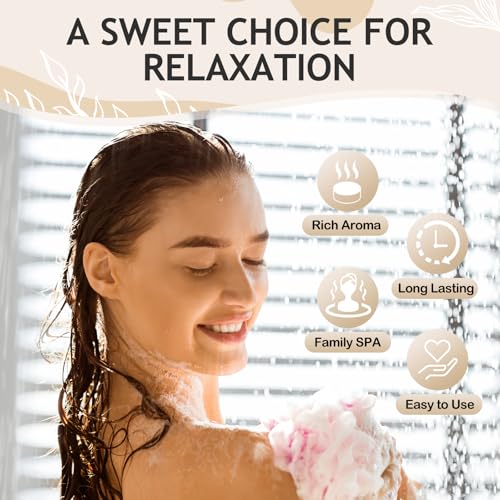 Shower Steamers Aromatherapy 8-Pack Gifts Set - Natural Essential Oil Shower Steamers for Relaxation - Mother's Day, Birthday Presents, Ideal for Stress Relief - Bath Bombs Alternative for Home Spa